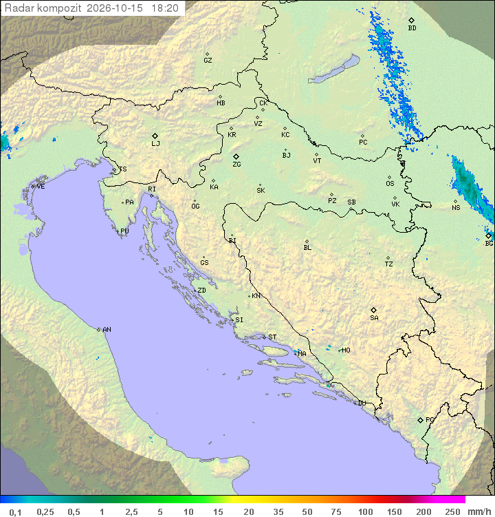 Padavine Hrvaška