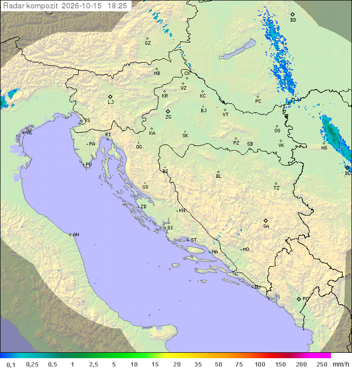 Padavine Hrvaška
