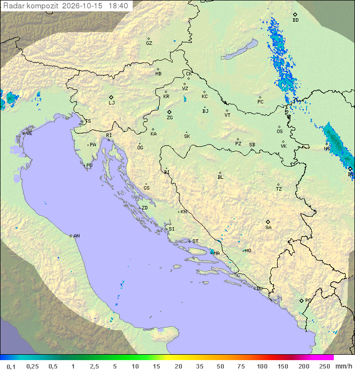 Padavine Hrvaška