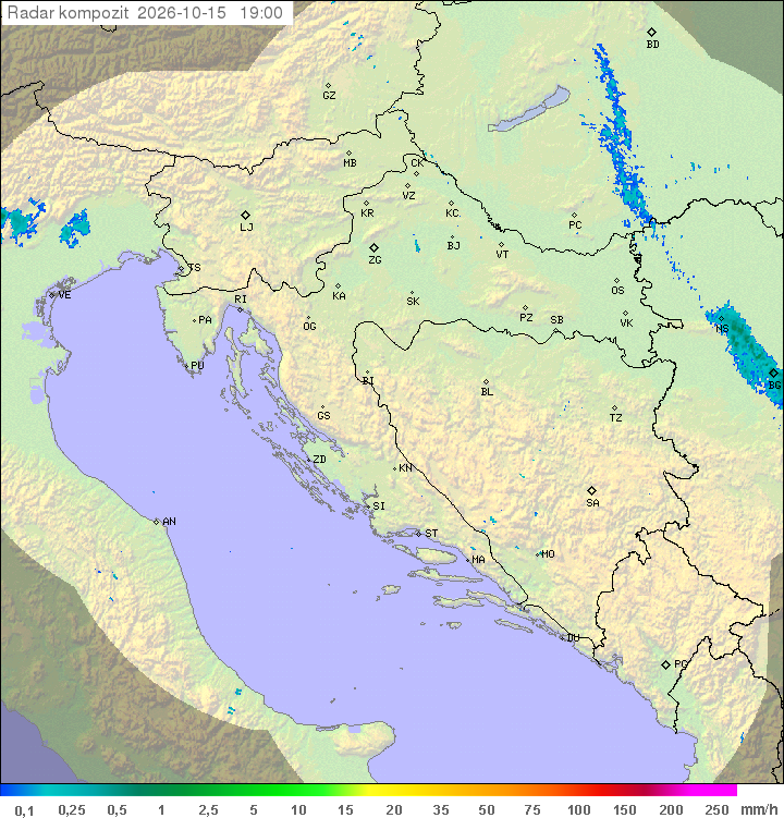 Padavine Hrvaška
