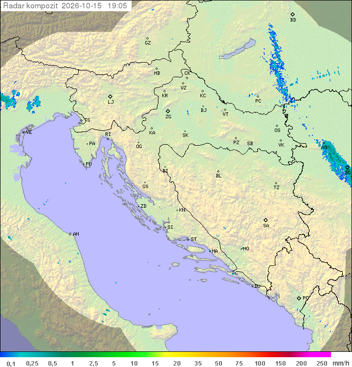 Padavine Hrvaška