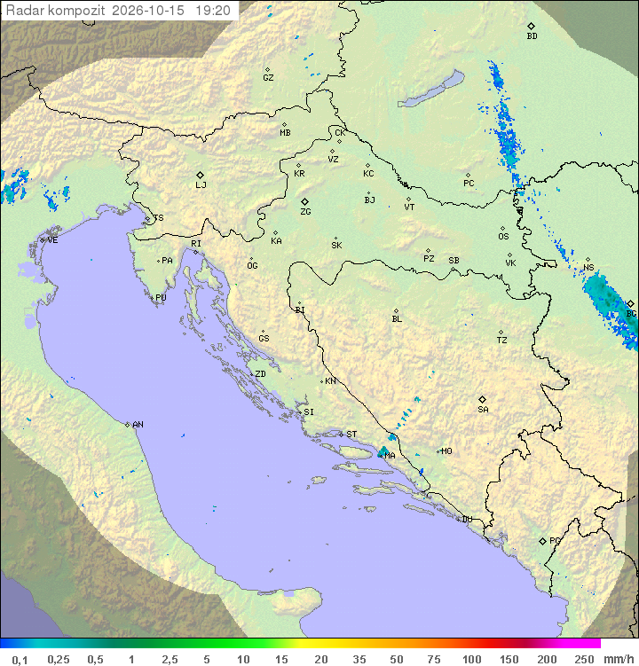 Padavine Hrvaška