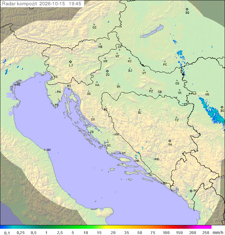 Padavine Hrvaška