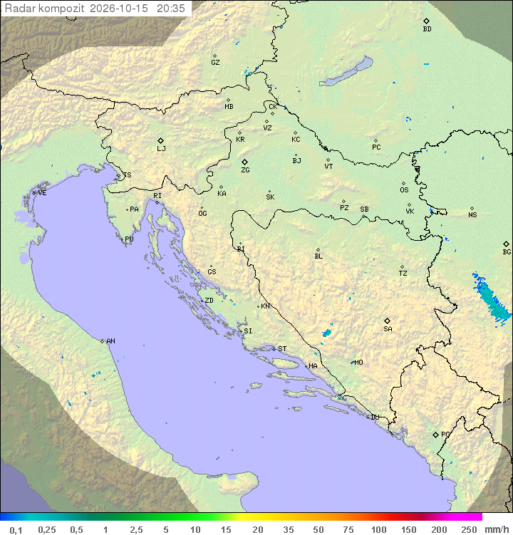 Padavine Hrvaška