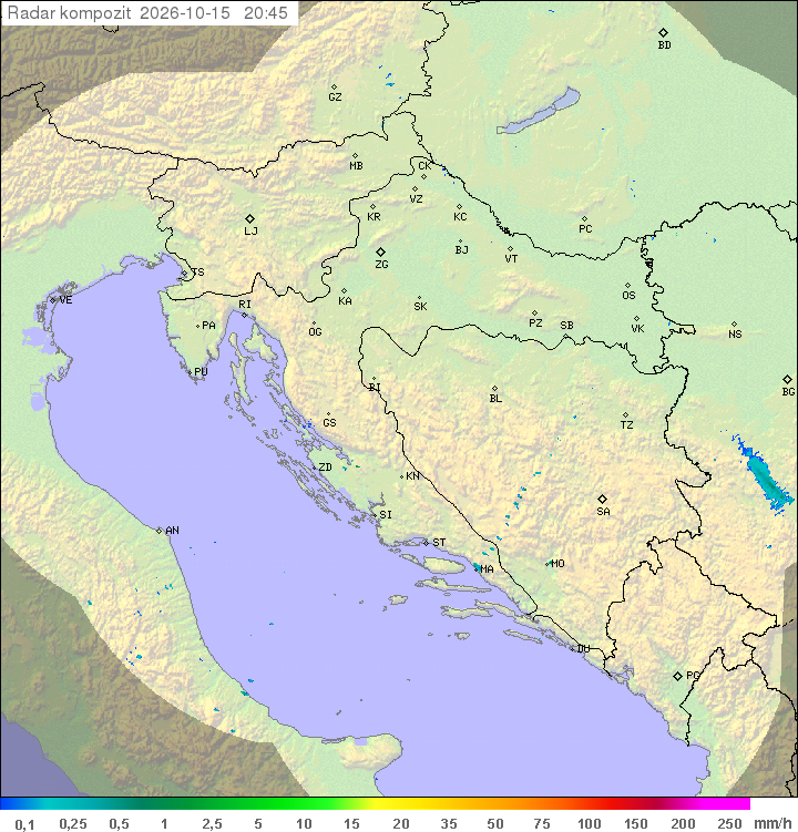 Padavine Hrvaška