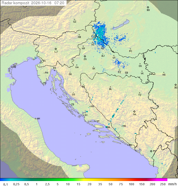 Padavine Hrvaška