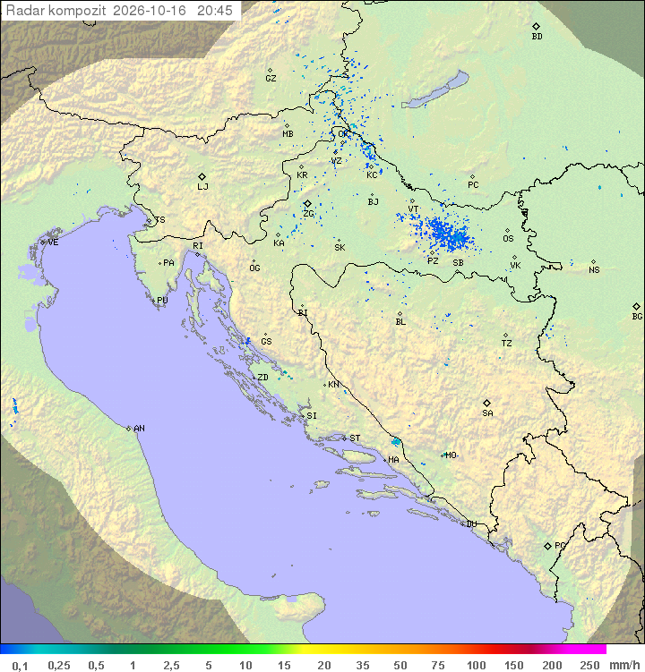 Padavine Hrvaška