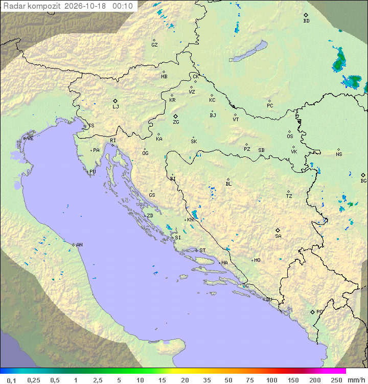 Padavine Hrvaška