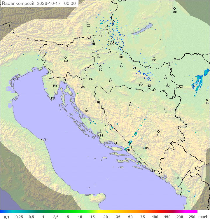 Padavine Hrvaška