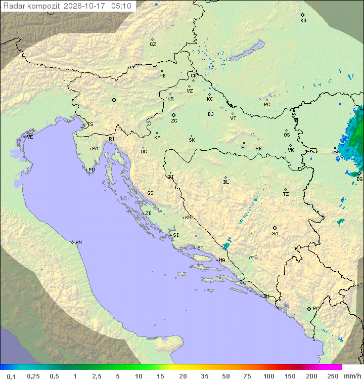 Padavine Hrvaška