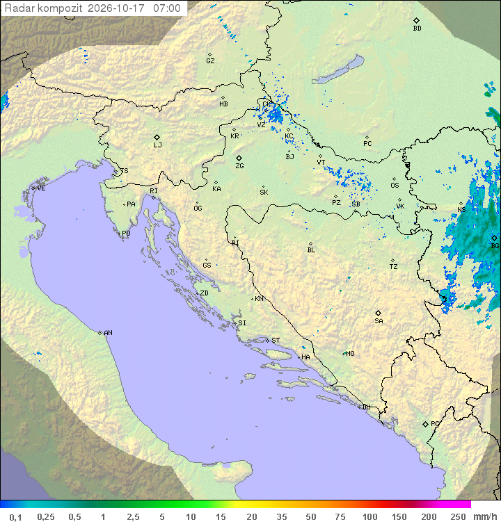 Padavine Hrvaška