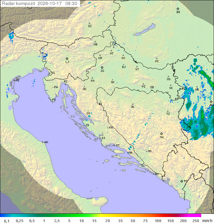 Padavine Hrvaška