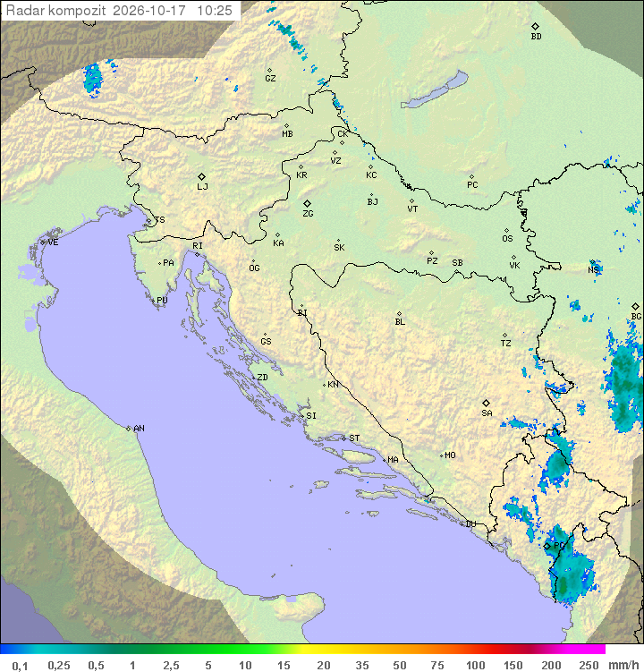 Padavine Hrvaška