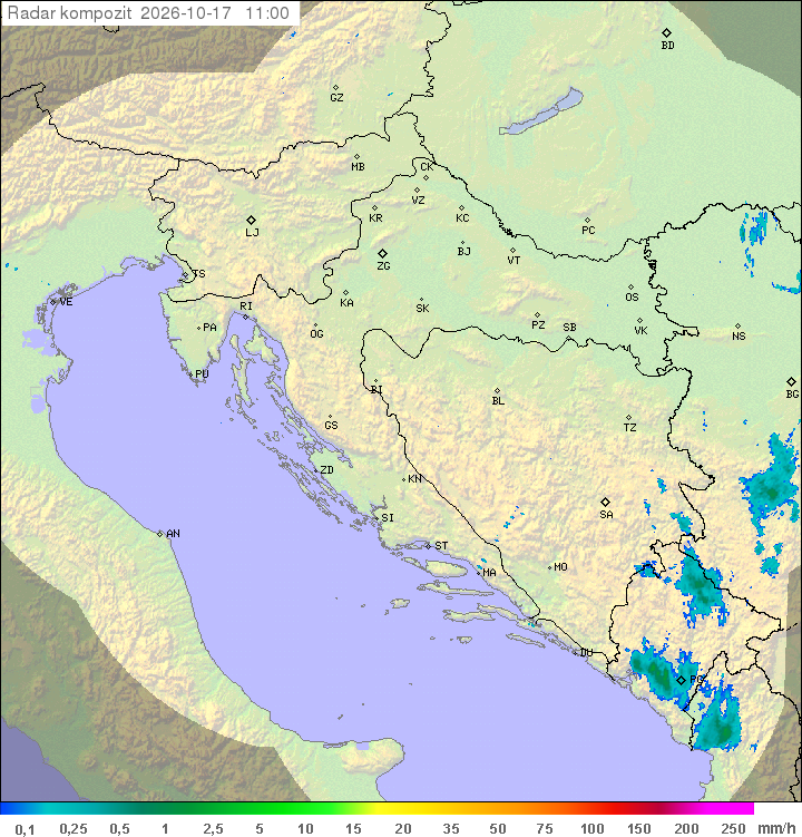 Padavine Hrvaška
