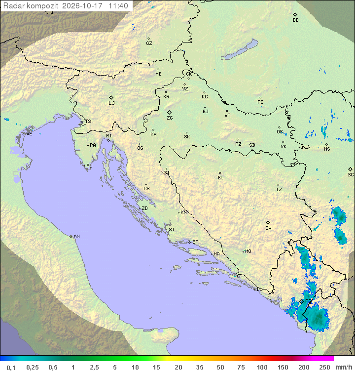 Padavine Hrvaška