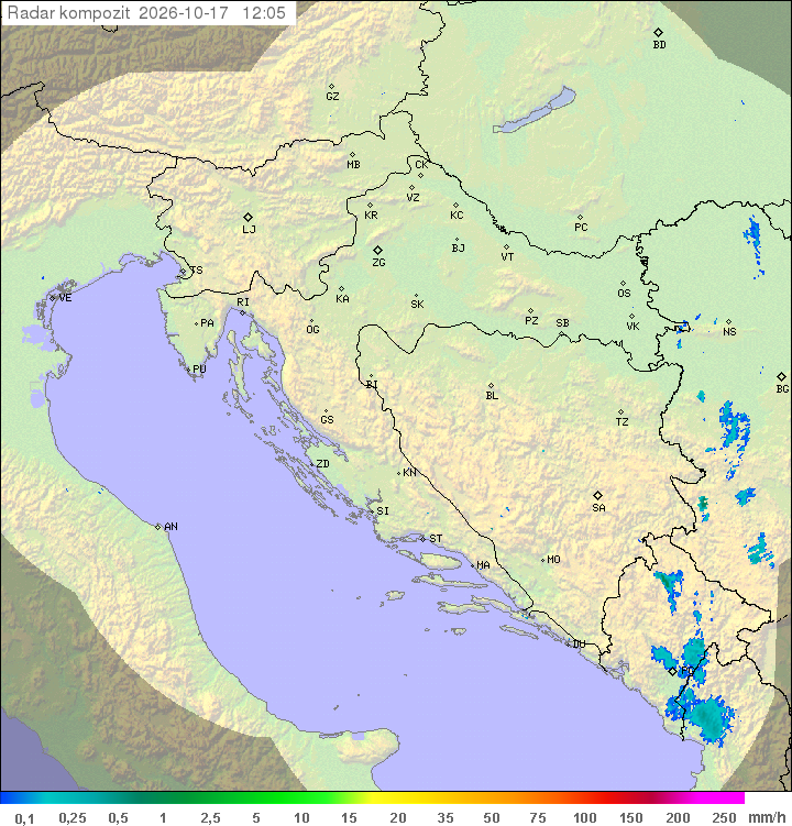 Padavine Hrvaška