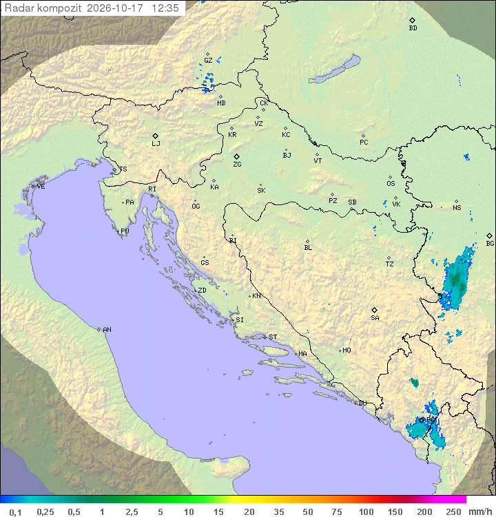 Padavine Hrvaška