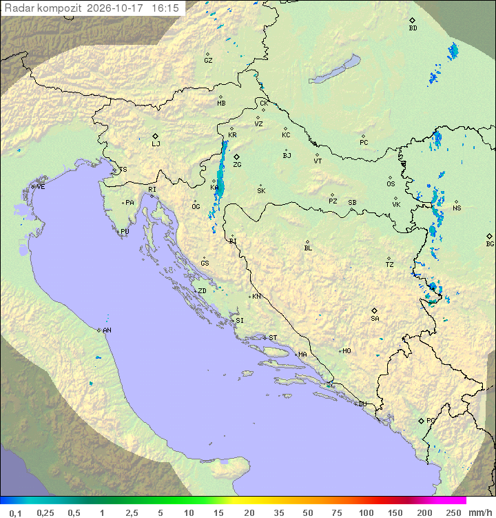 Padavine Hrvaška