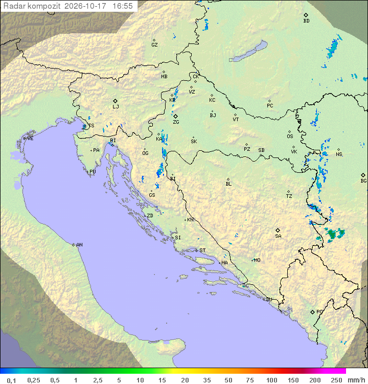 Padavine Hrvaška