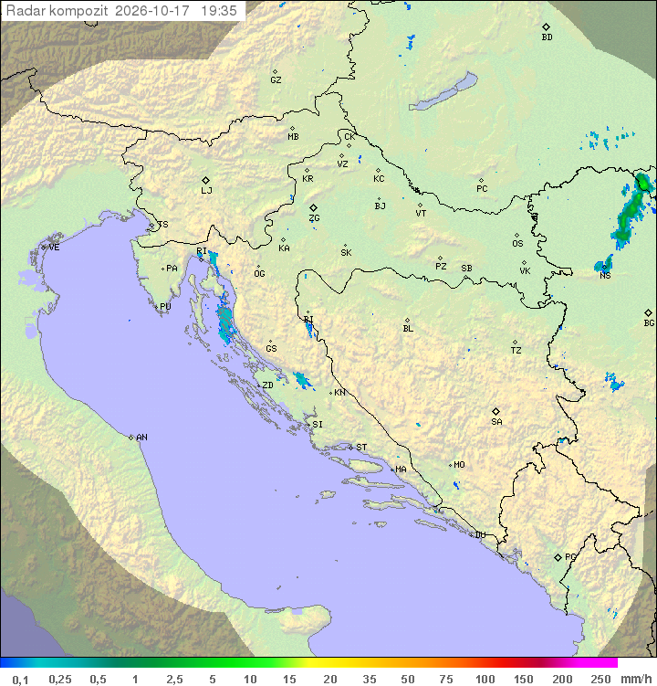 Padavine Hrvaška