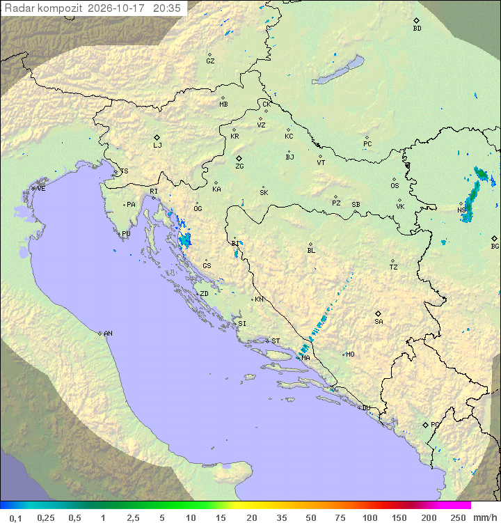 Padavine Hrvaška