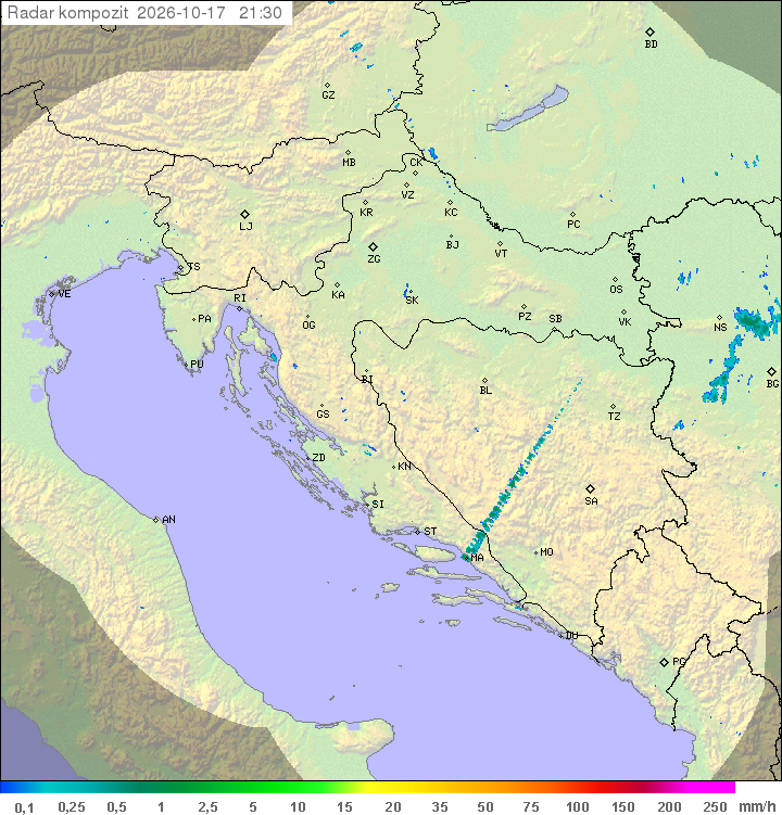 Padavine Hrvaška