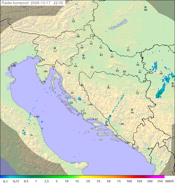 Padavine Hrvaška