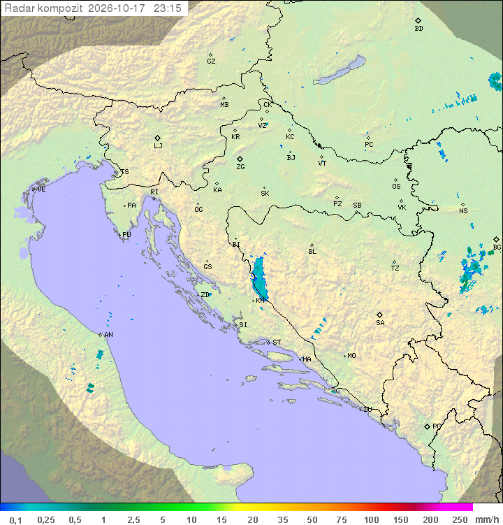 Padavine Hrvaška