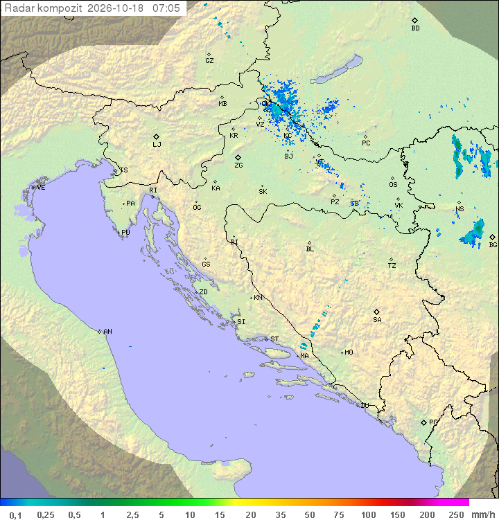Padavine Hrvaška