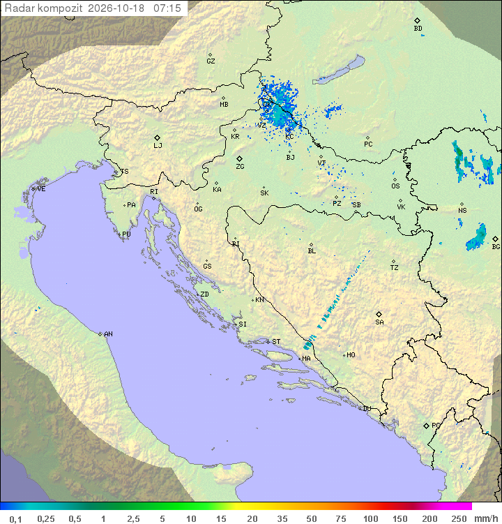 Padavine Hrvaška