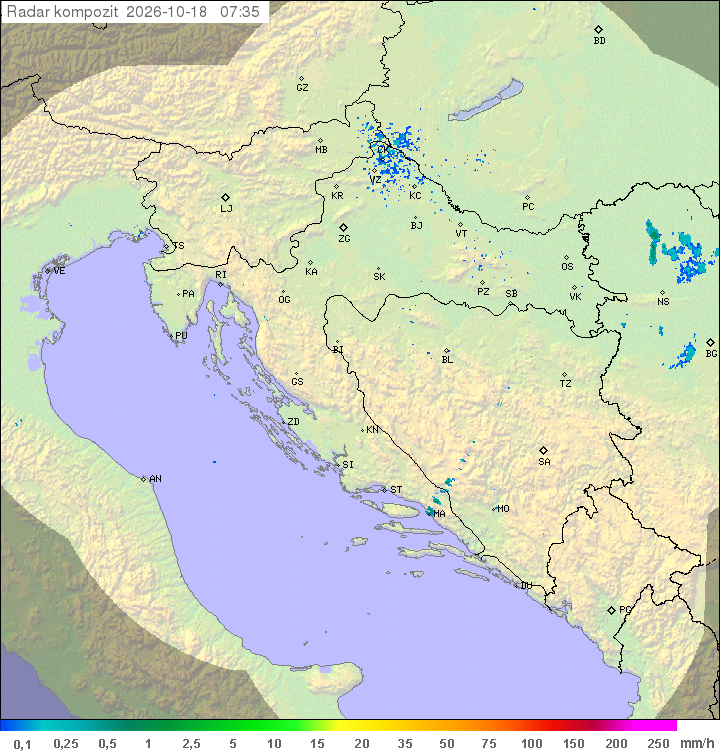 Padavine Hrvaška