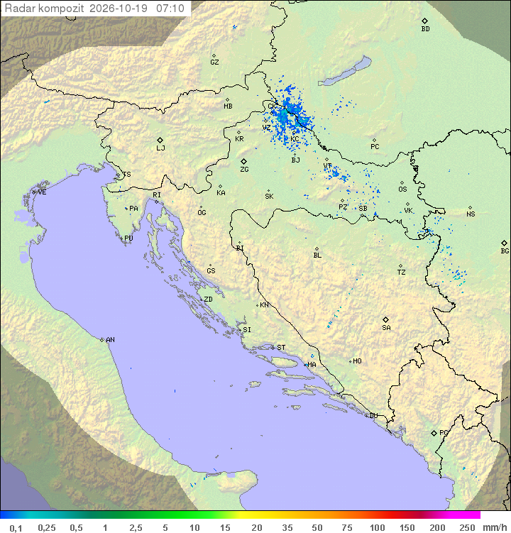 Padavine Hrvaška