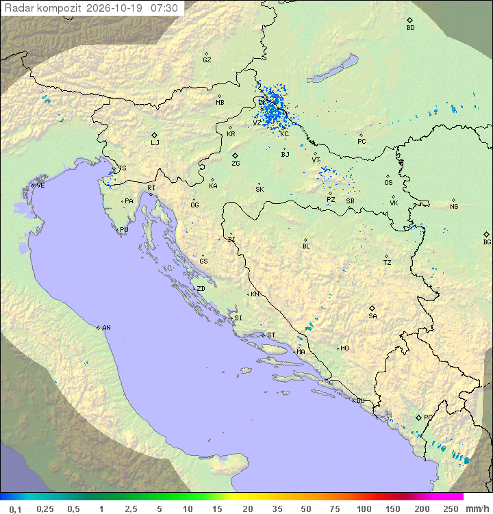 Padavine Hrvaška