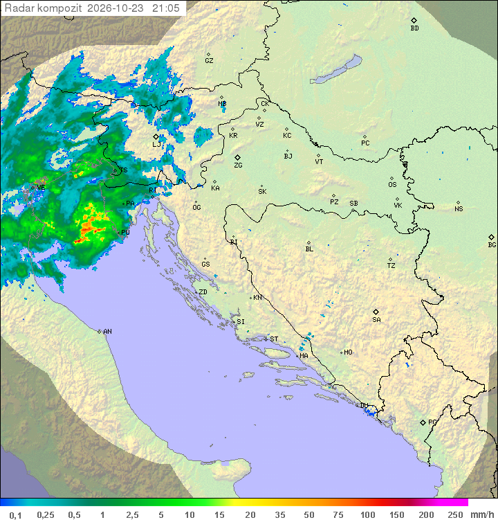 Padavine Hrvaška