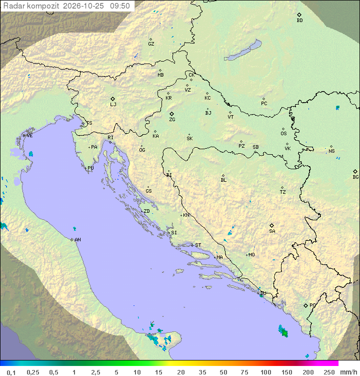 Padavine Hrvaška