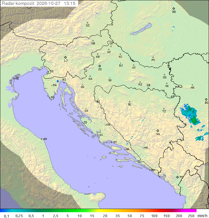 Padavine Hrvaška