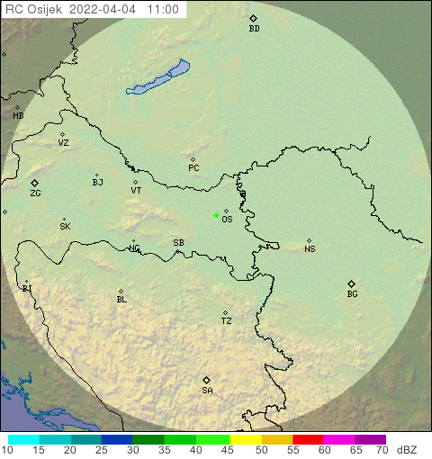Radar Image Osijek